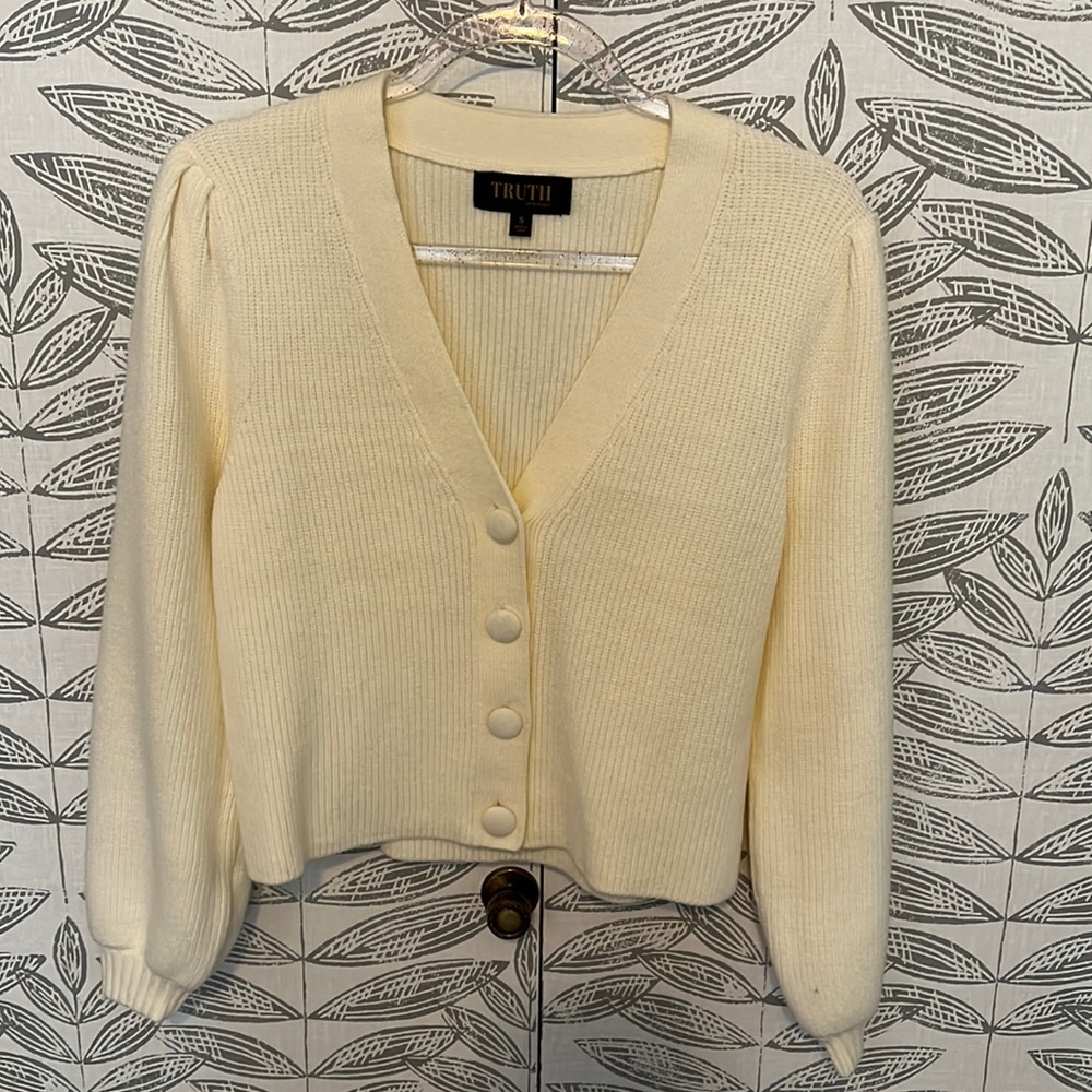 White Cardigan